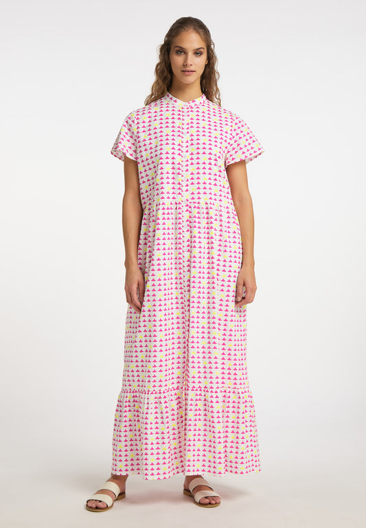 IZIA women's maxi dress with all-over print