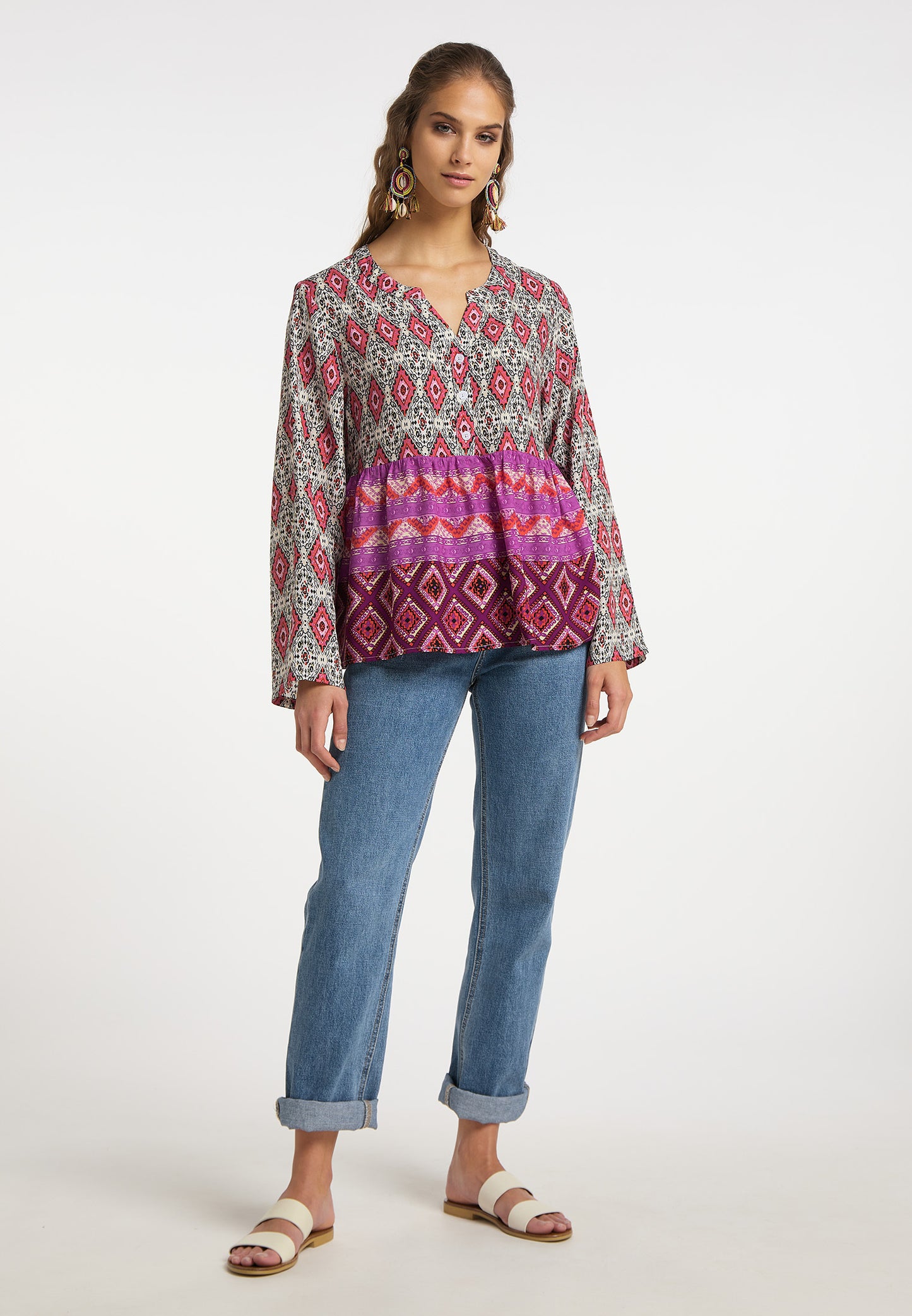 IZIA women's tunic blouse