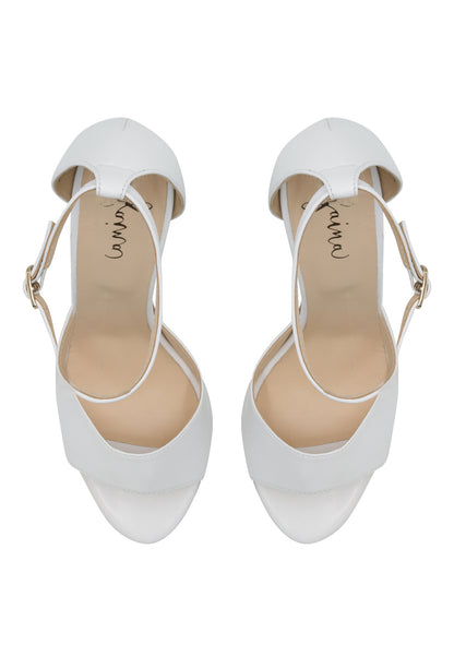 faina women's leather sandal