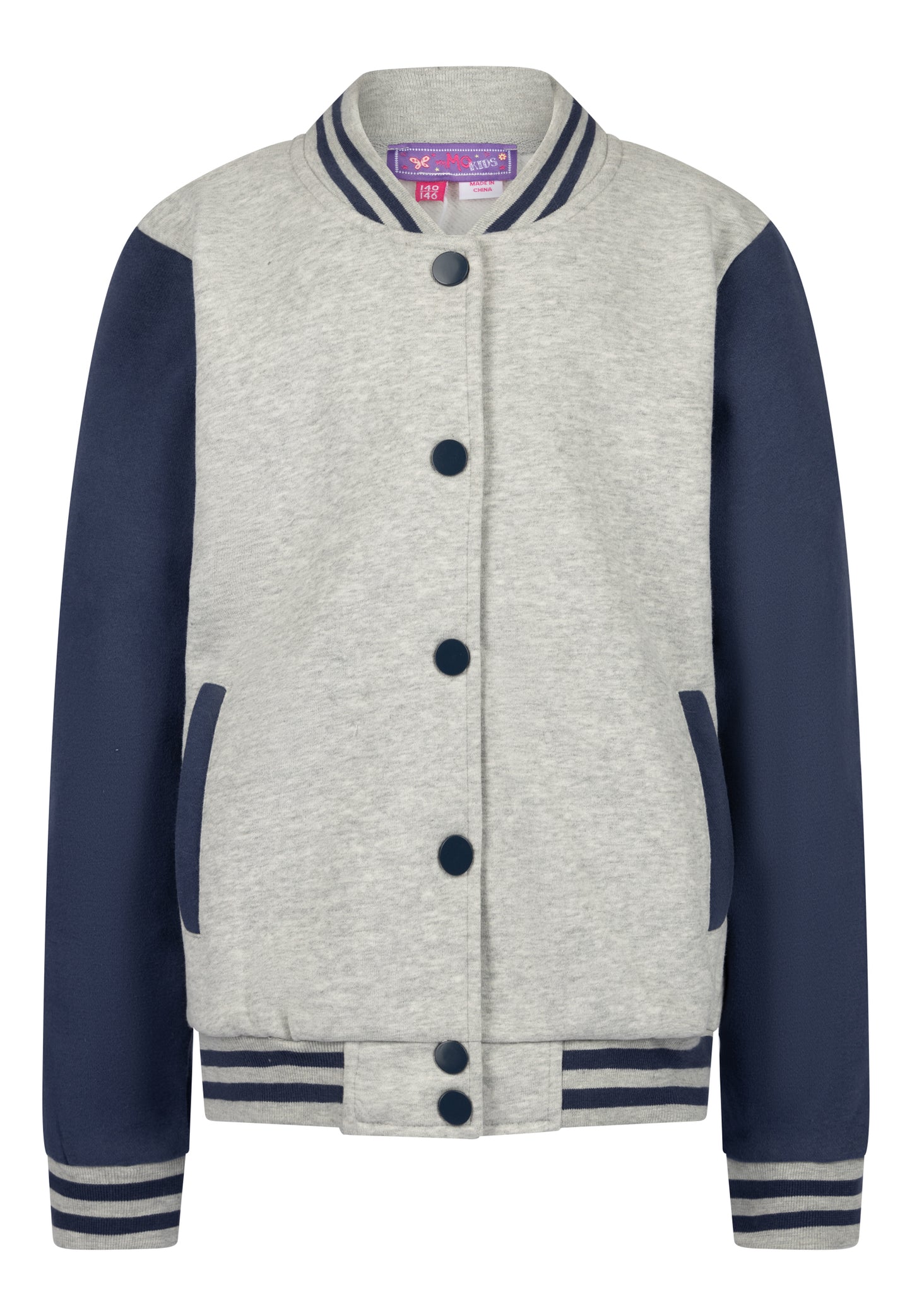 myMo KIDS girl's sweat college jacket