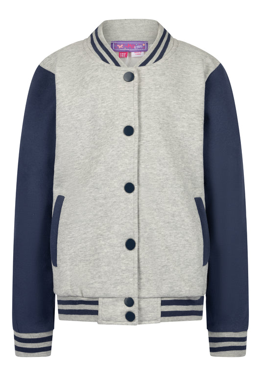 myMo KIDS girl's sweat college jacket