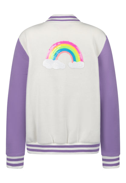 myMo KIDS girl's sweat college jacket