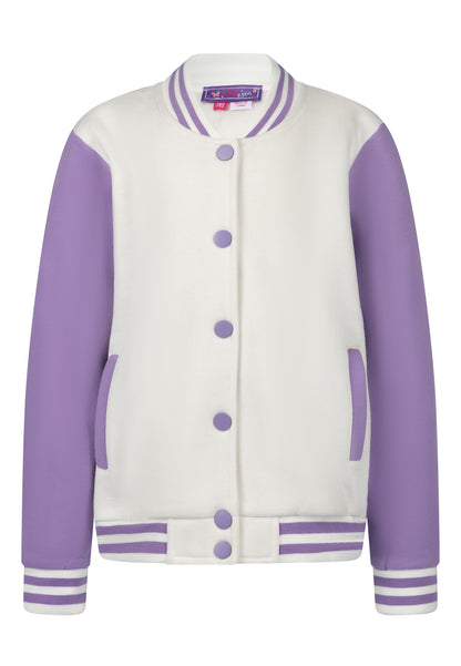 myMo KIDS girl's sweat college jacket