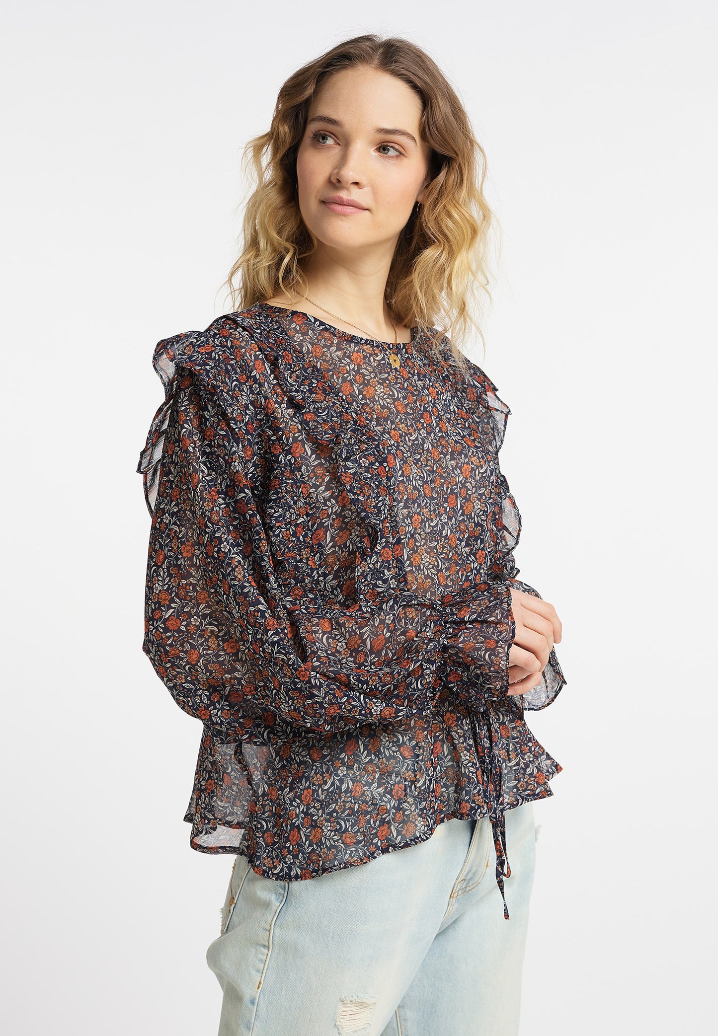 DreiMaster Vintage women's long sleeve blouse