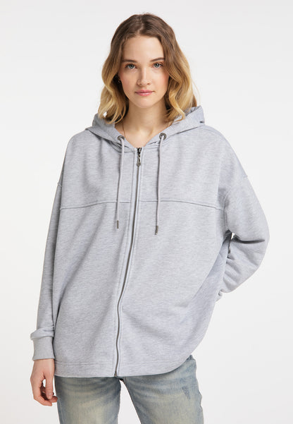 DreiMaster Vintage women's oversized zip hoodie
