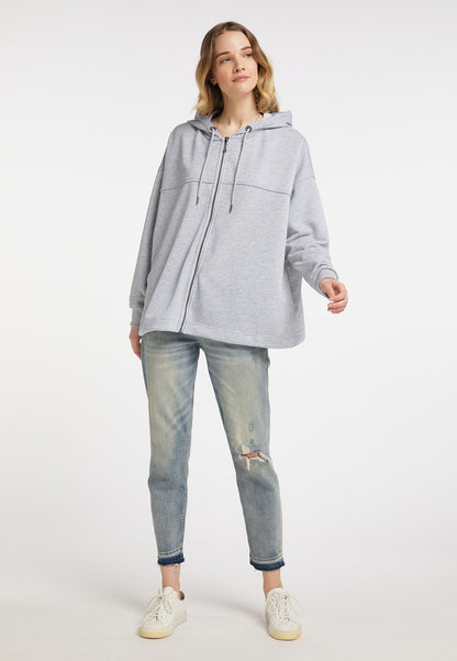 DreiMaster Vintage women's oversized zip hoodie