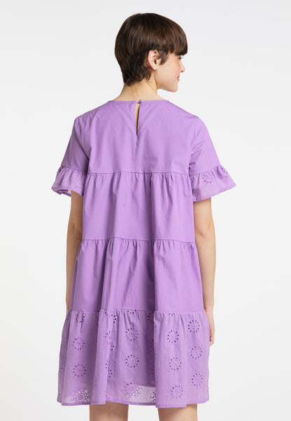 myMo women's dress with lace with eyelets