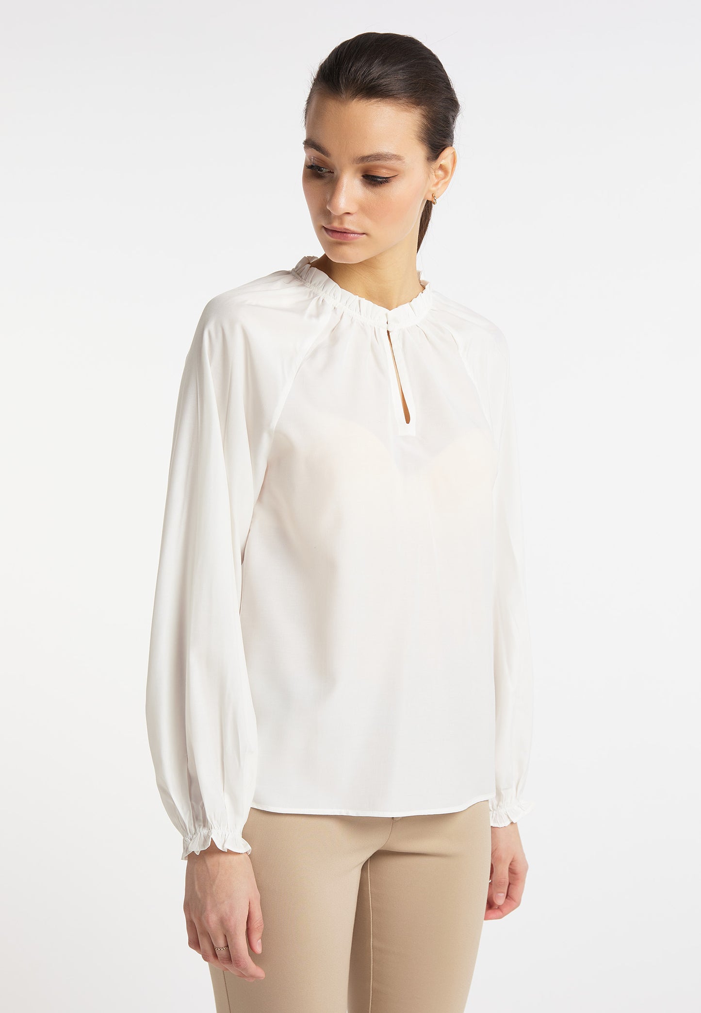 DreiMaster Klassik women's long sleeve blouse