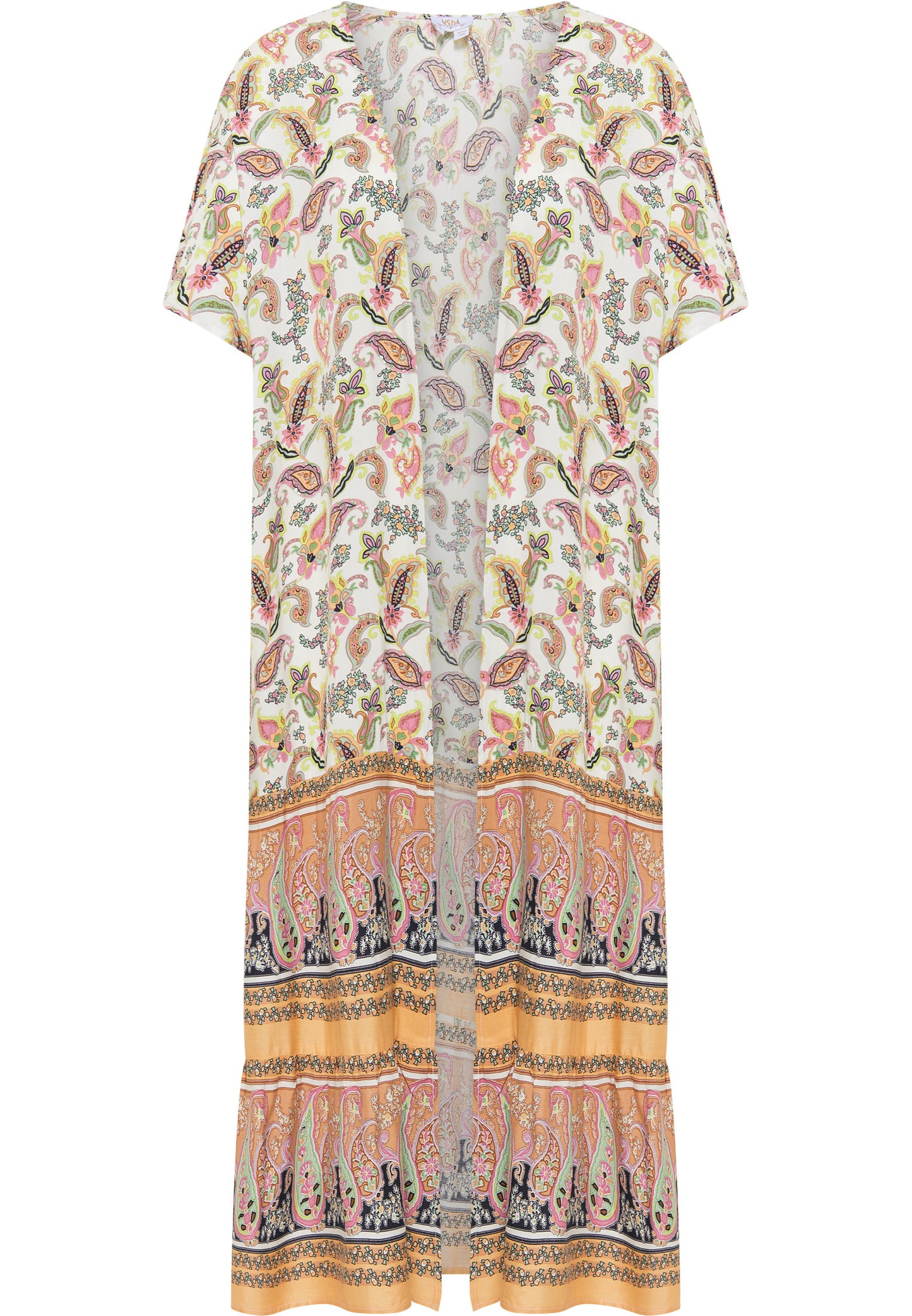 usha FESTIVAL women's kimono blouse