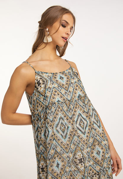 IZIA women's maxi dress with spaghetti straps
