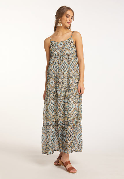 IZIA Women's Maxi Dress With Spaghetti Straps