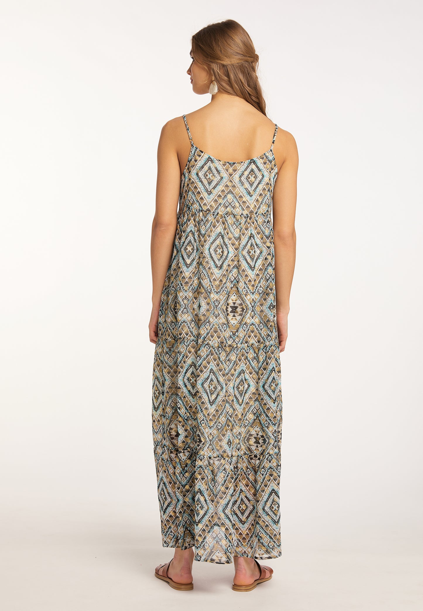 IZIA women's maxi dress with spaghetti straps