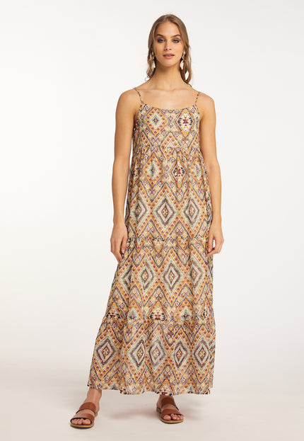 IZIA Women's Maxi Dress With Spaghetti Straps