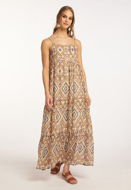 IZIA Women's Maxi Dress With Spaghetti Straps