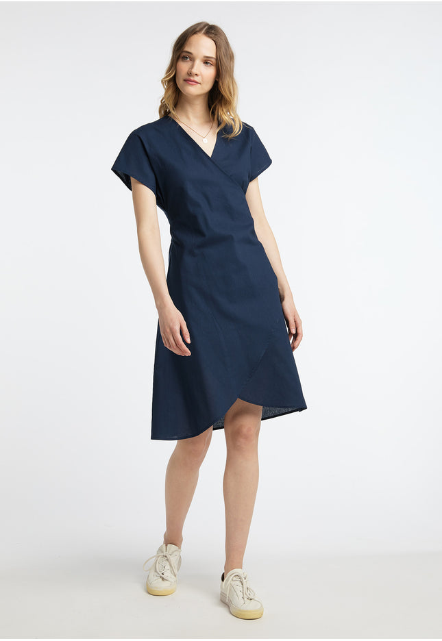 DreiMaster Vintage Sukienka damska typu wrap