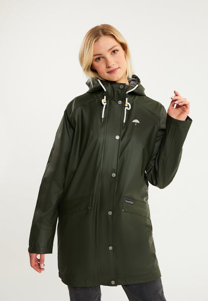 Schmuddelwedda women's oversized rain coat