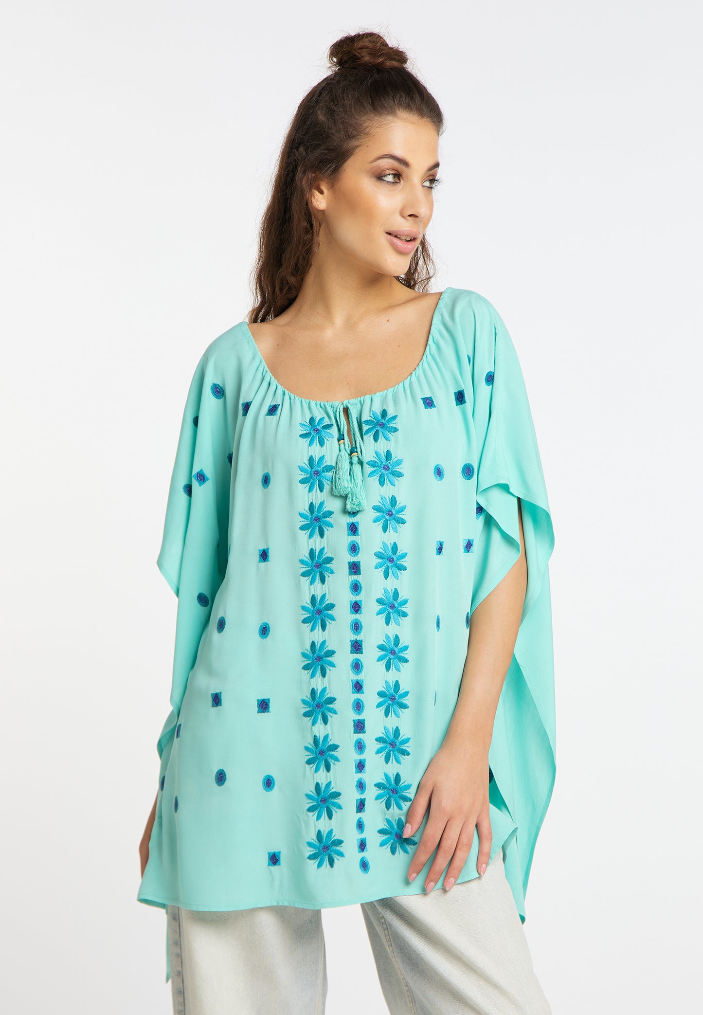 usha FESTIVAL women's poncho