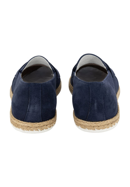 DreiMaster Maritim men's suede penny loafers