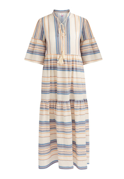 IZIA women's Striped maxi dress