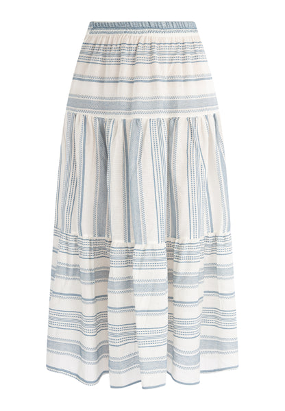 IZIA women's maxi skirt with flounce