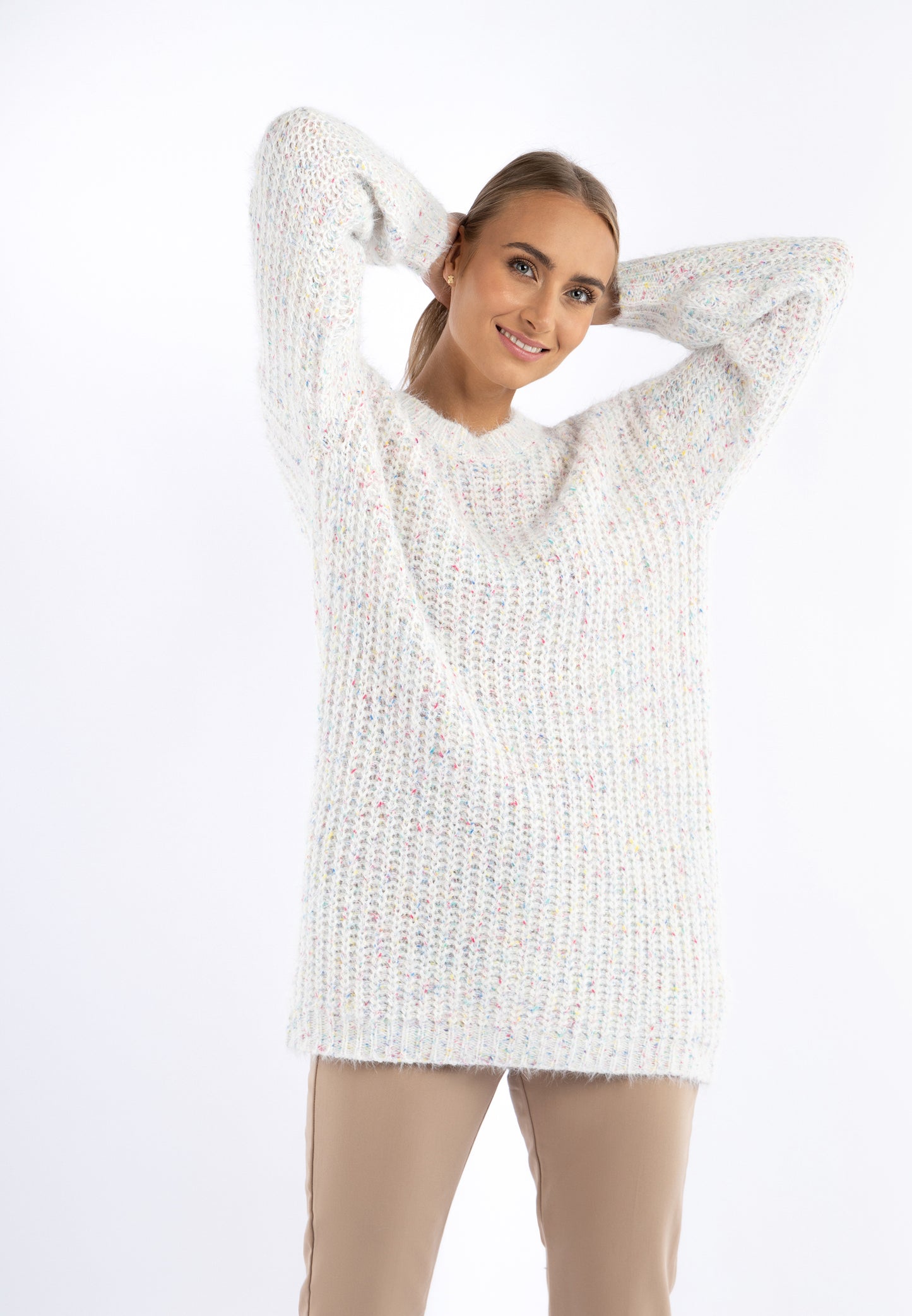 RISA damski sweter dzianinowy