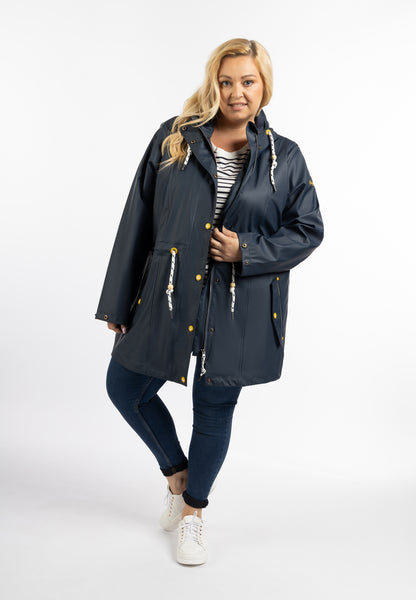 Schmuddelwedda women's plus size rain coat