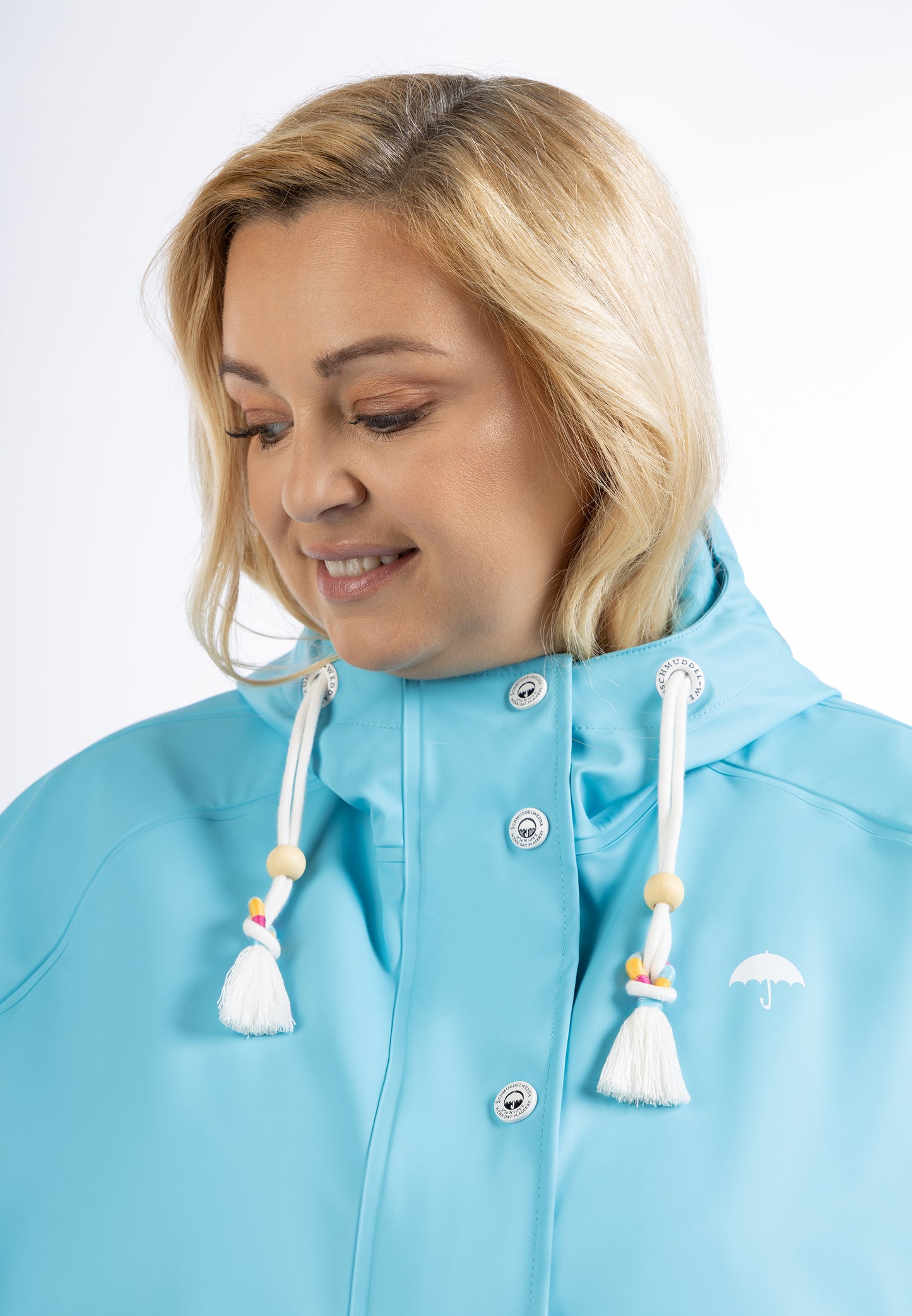 Schmuddelwedda women's plus size rain coat