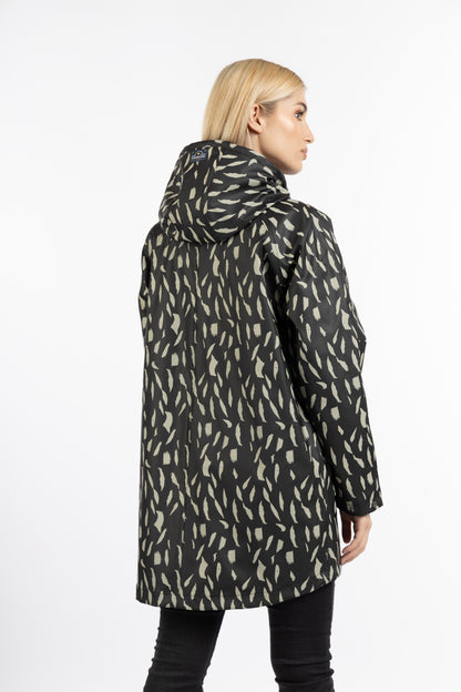 Schmuddelwedda women's oversized rain jacket
