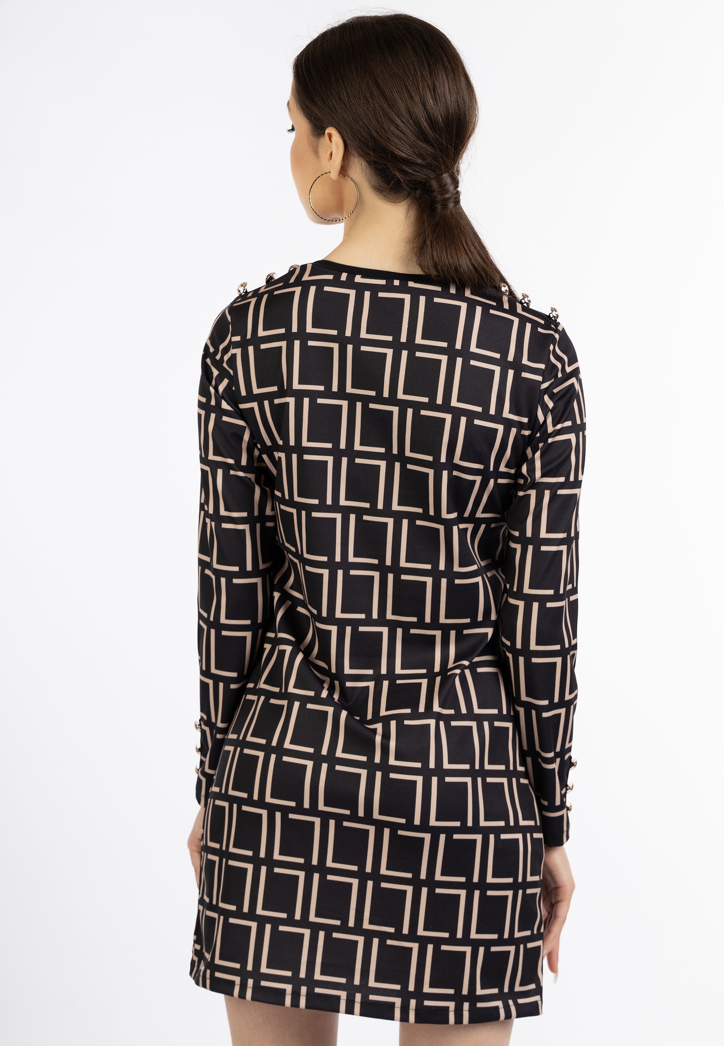 faina women's mini dress with a graphic pattern