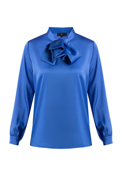 faina women's faina tie-neck blouse
