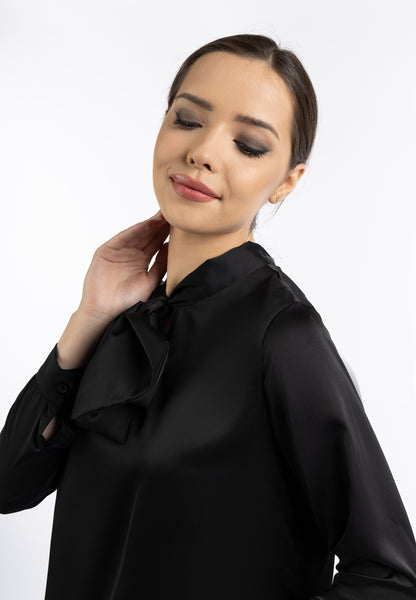 faina women's faina tie-neck blouse