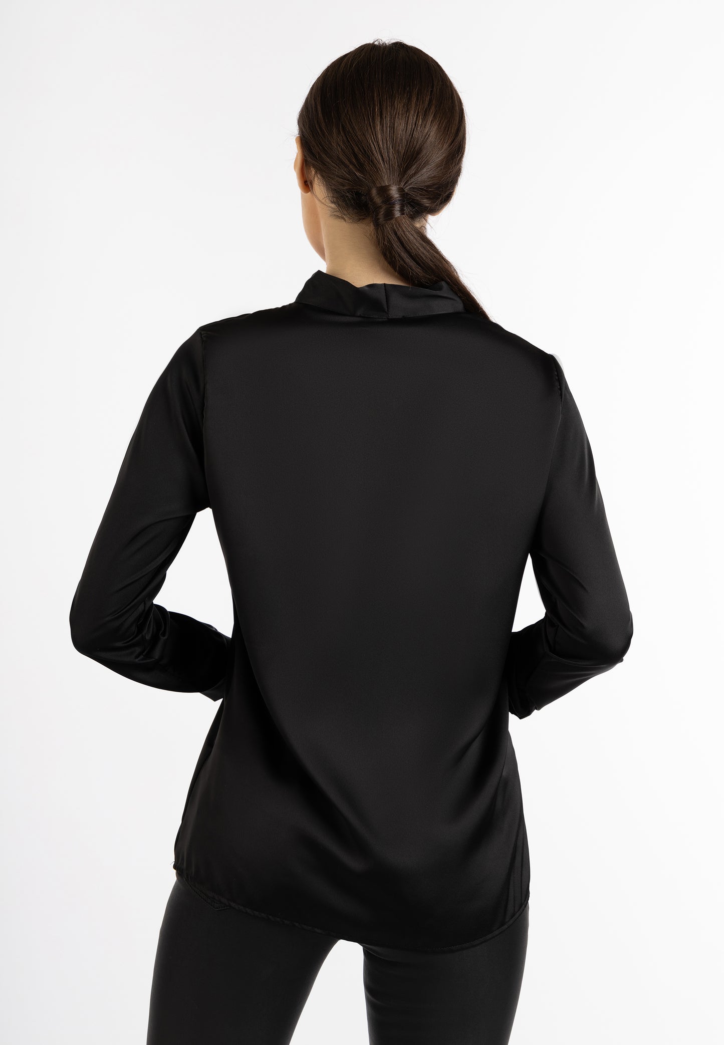 faina women's faina tie-neck blouse