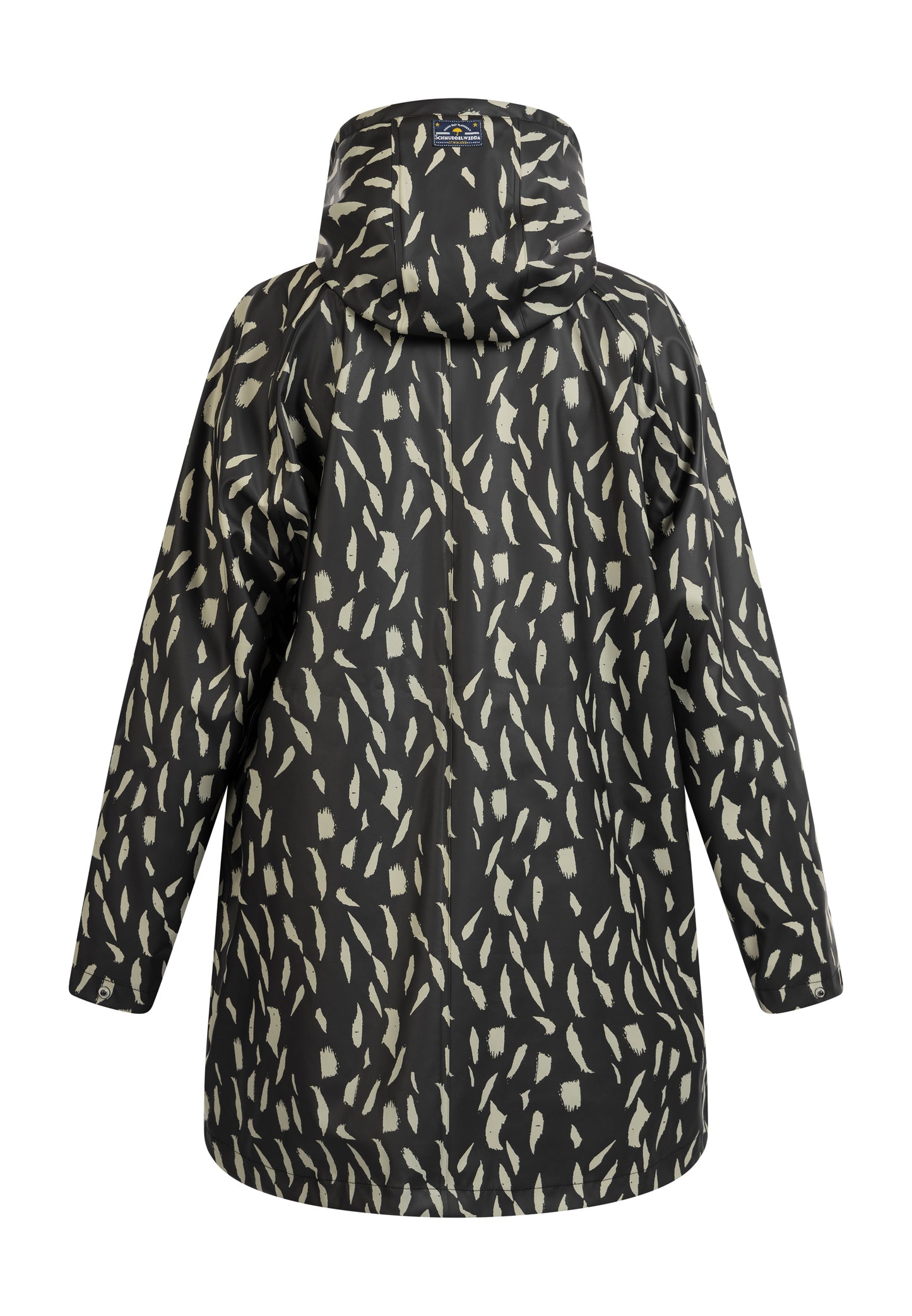 Schmuddelwedda women's oversized rain jacket