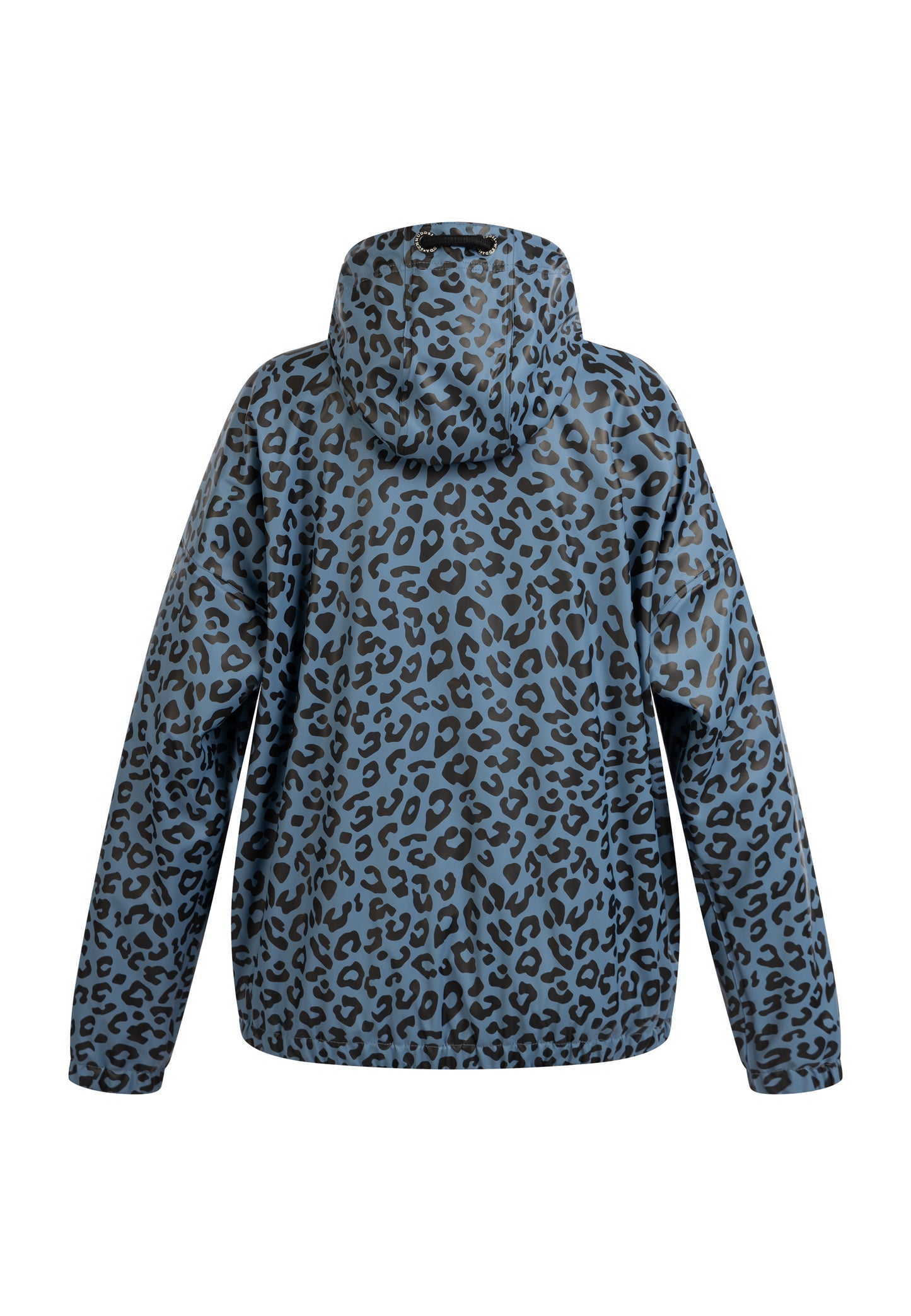 Schmuddelwedda women's rain jacket leopard print