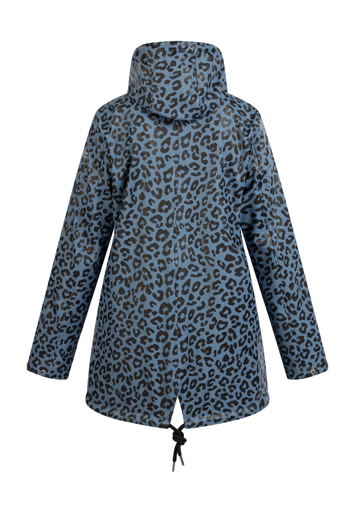 Schmuddelwedda women's rain jacket leopard print