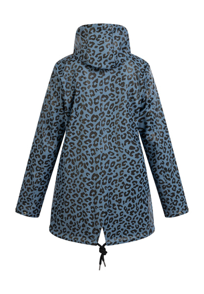 Schmuddelwedda women's rain jacket leopard print