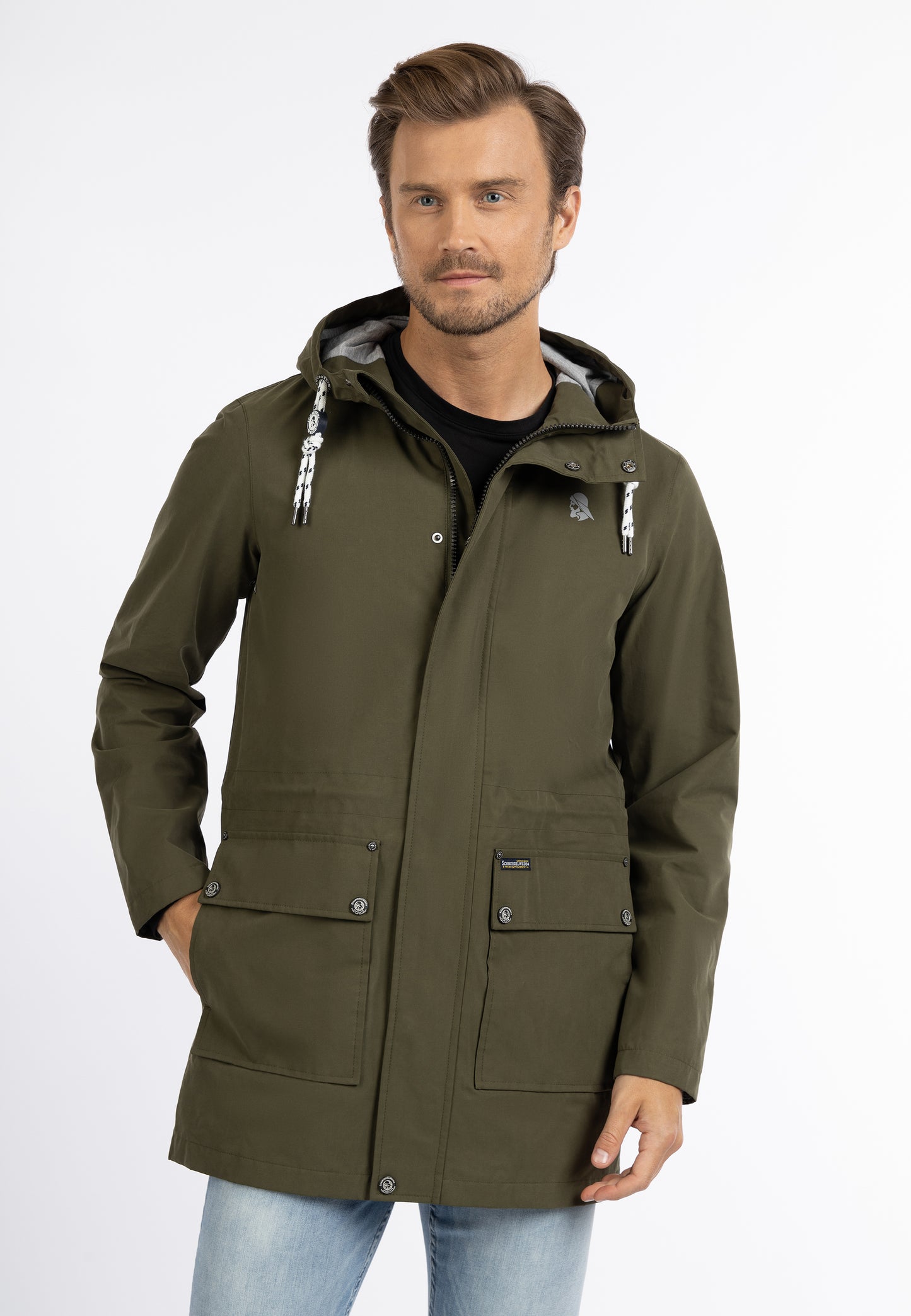 Schmuddelwedda men's rain parka