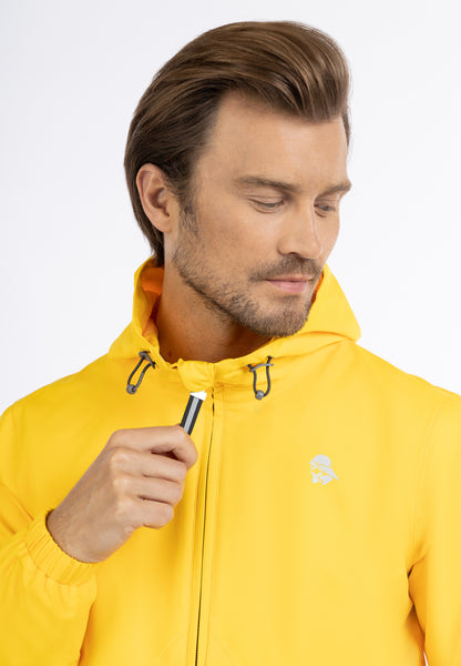 Schmuddelwedda men's rain jacket recycled material