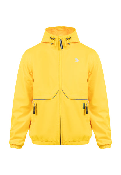 Schmuddelwedda men's rain jacket recycled material
