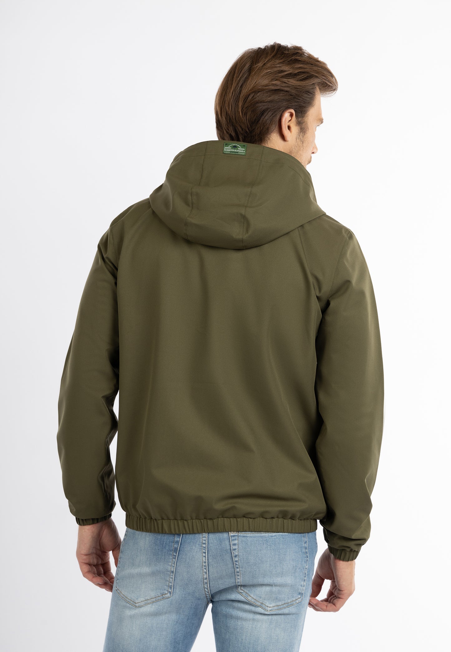 Schmuddelwedda men's rain jacket recycled material