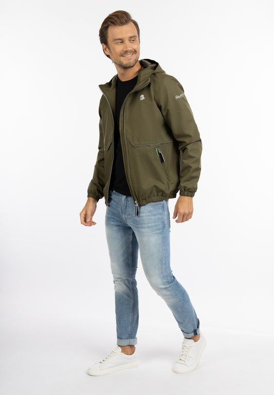 Schmuddelwedda men's rain jacket recycled material
