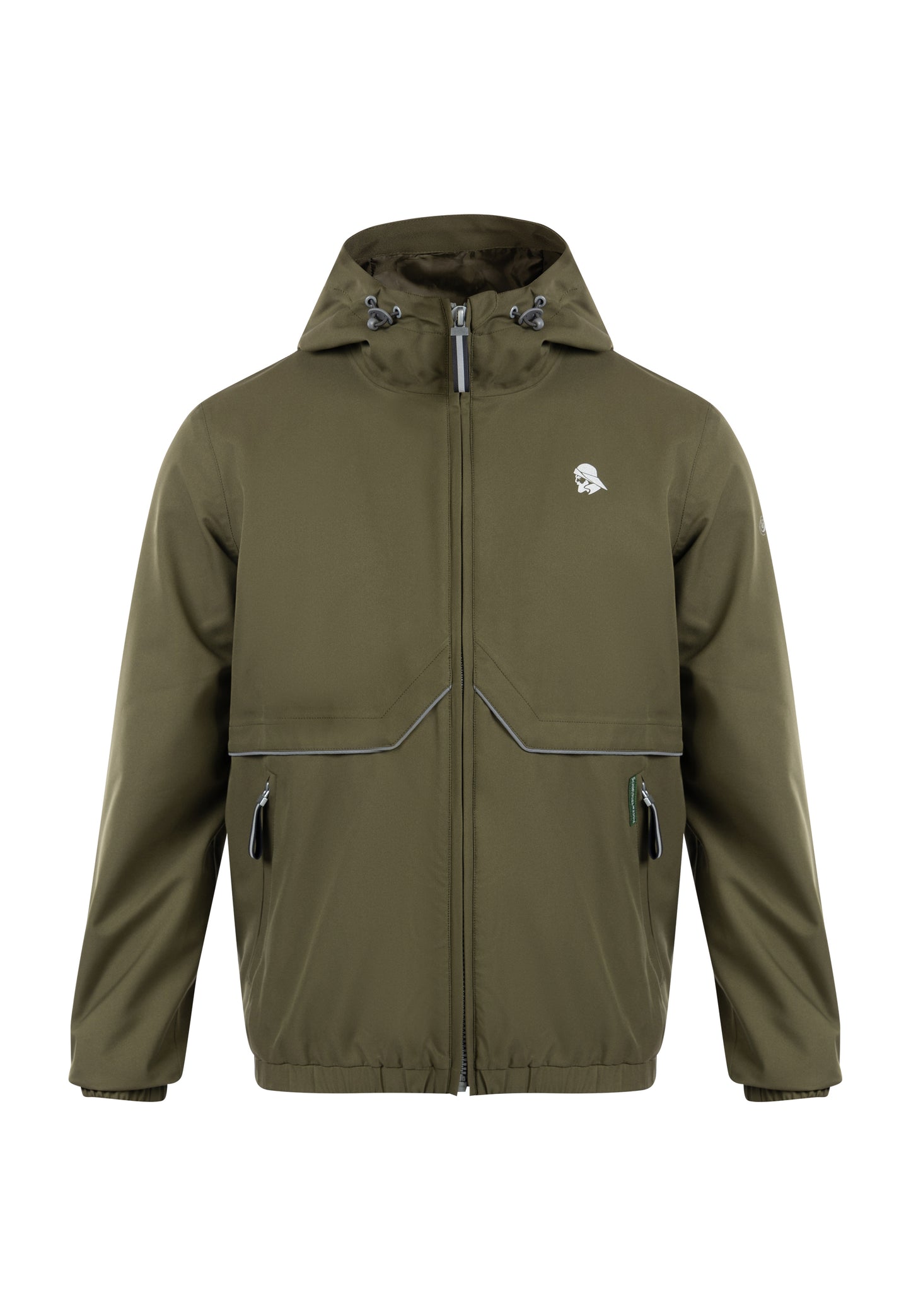 Schmuddelwedda men's rain jacket recycled material