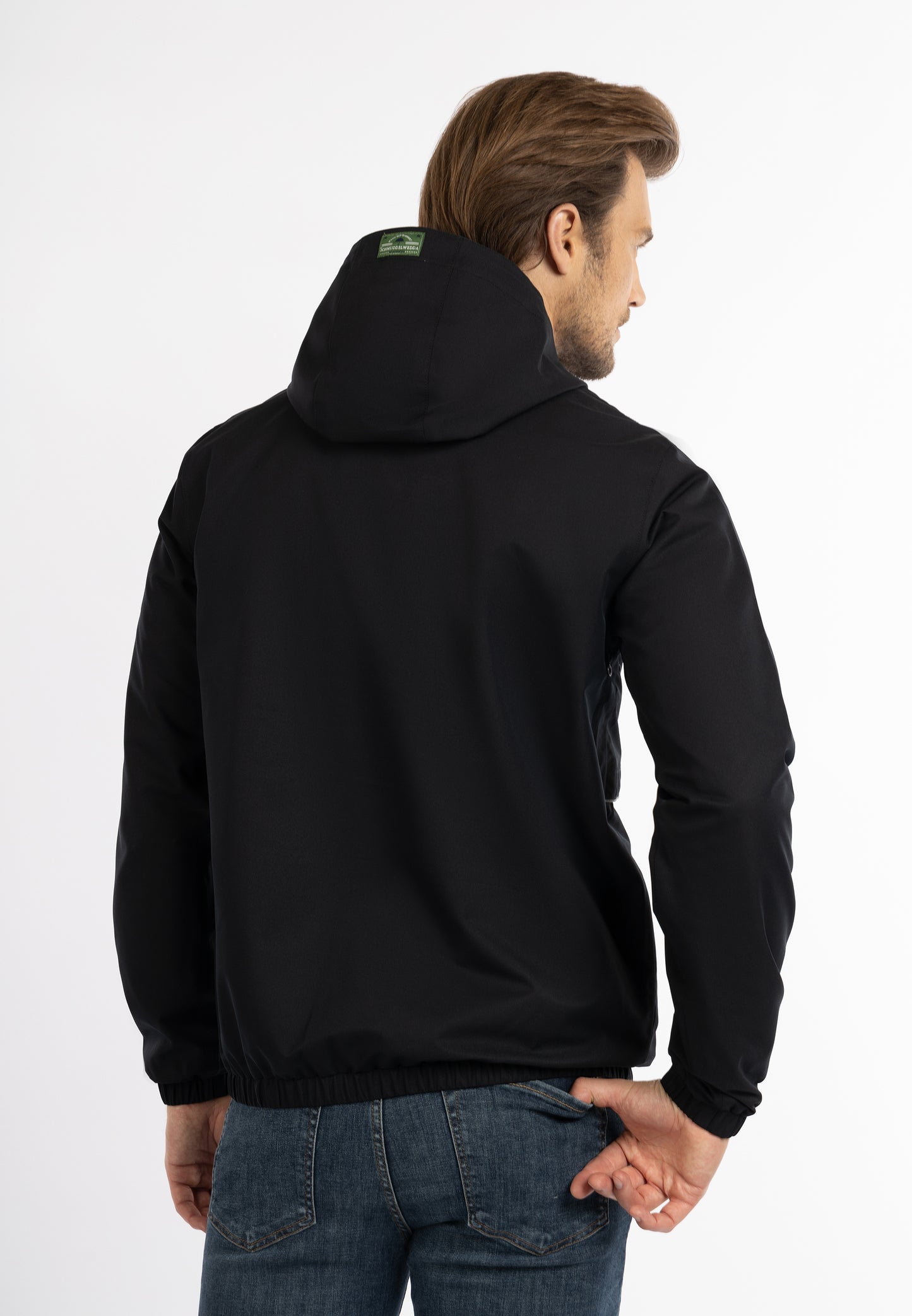 Schmuddelwedda men's rain jacket recycled material