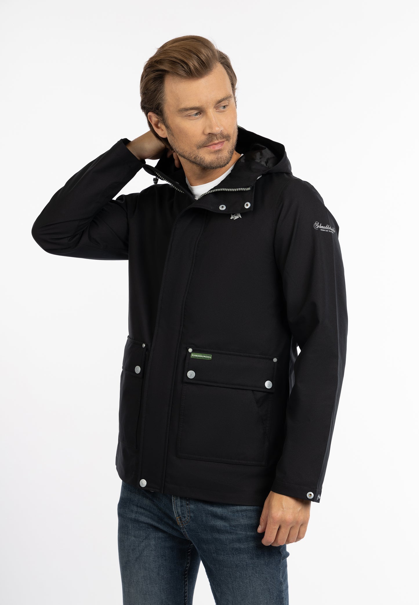 Schmuddelwedda men's rain jacket