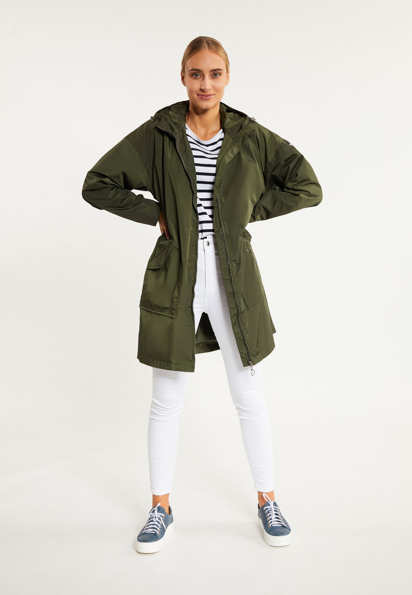 DreiMaster Maritim women's transitional coat recycled material