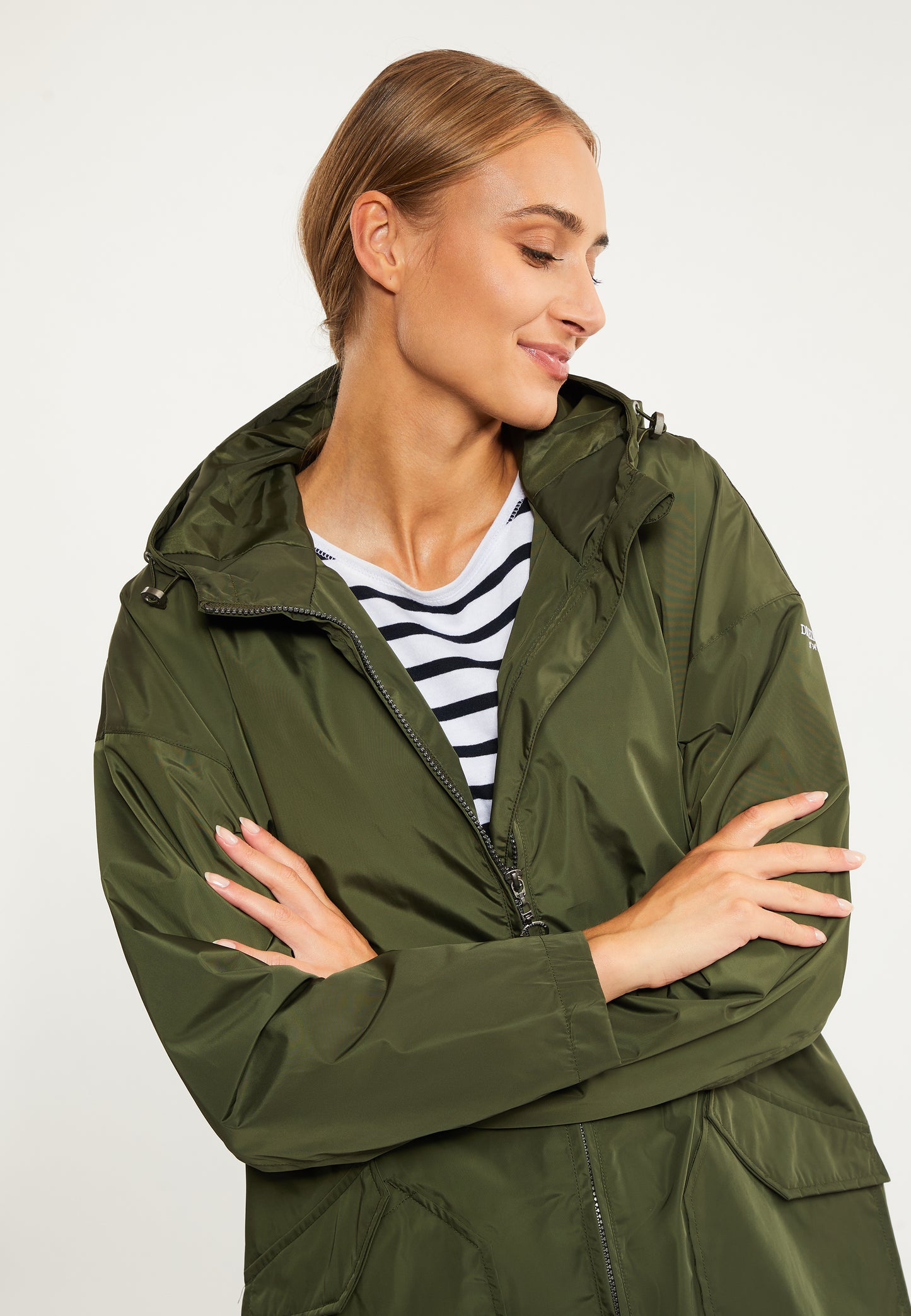DreiMaster Maritim women's transitional coat recycled material