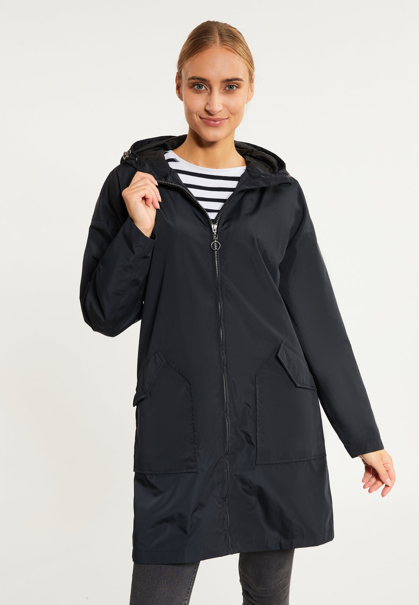 DreiMaster Maritim women's transitional coat recycled material