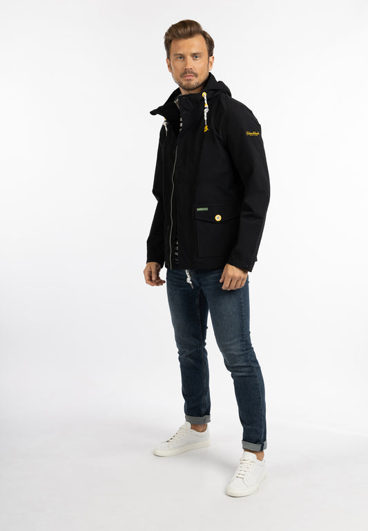 Schmuddelwedda men's rain jacket recycled material