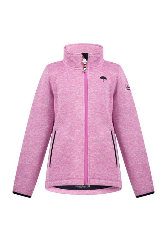Schmuddelwedda girl's knitted fleece jacket
