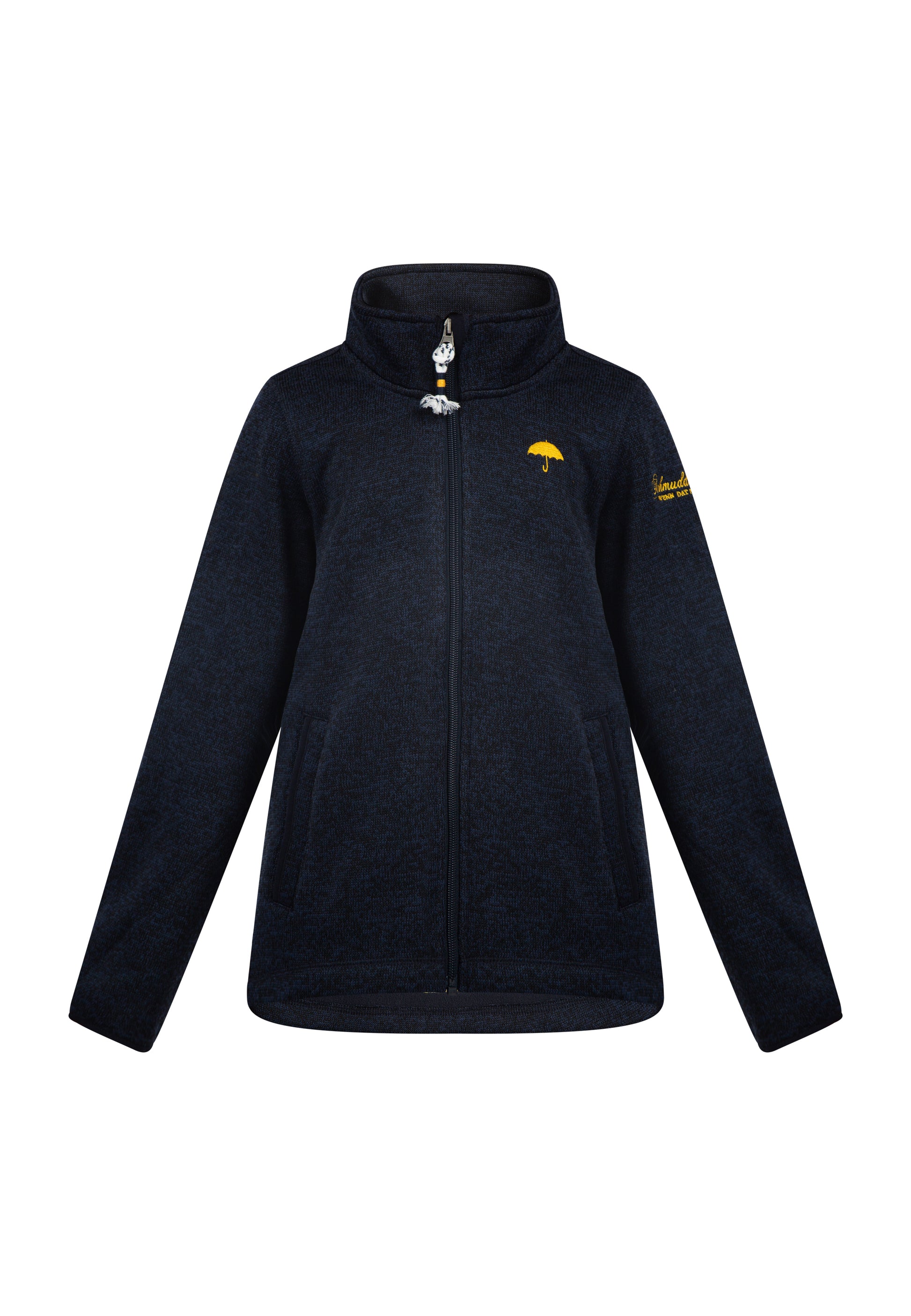 Schmuddelwedda girl's knitted fleece jacket